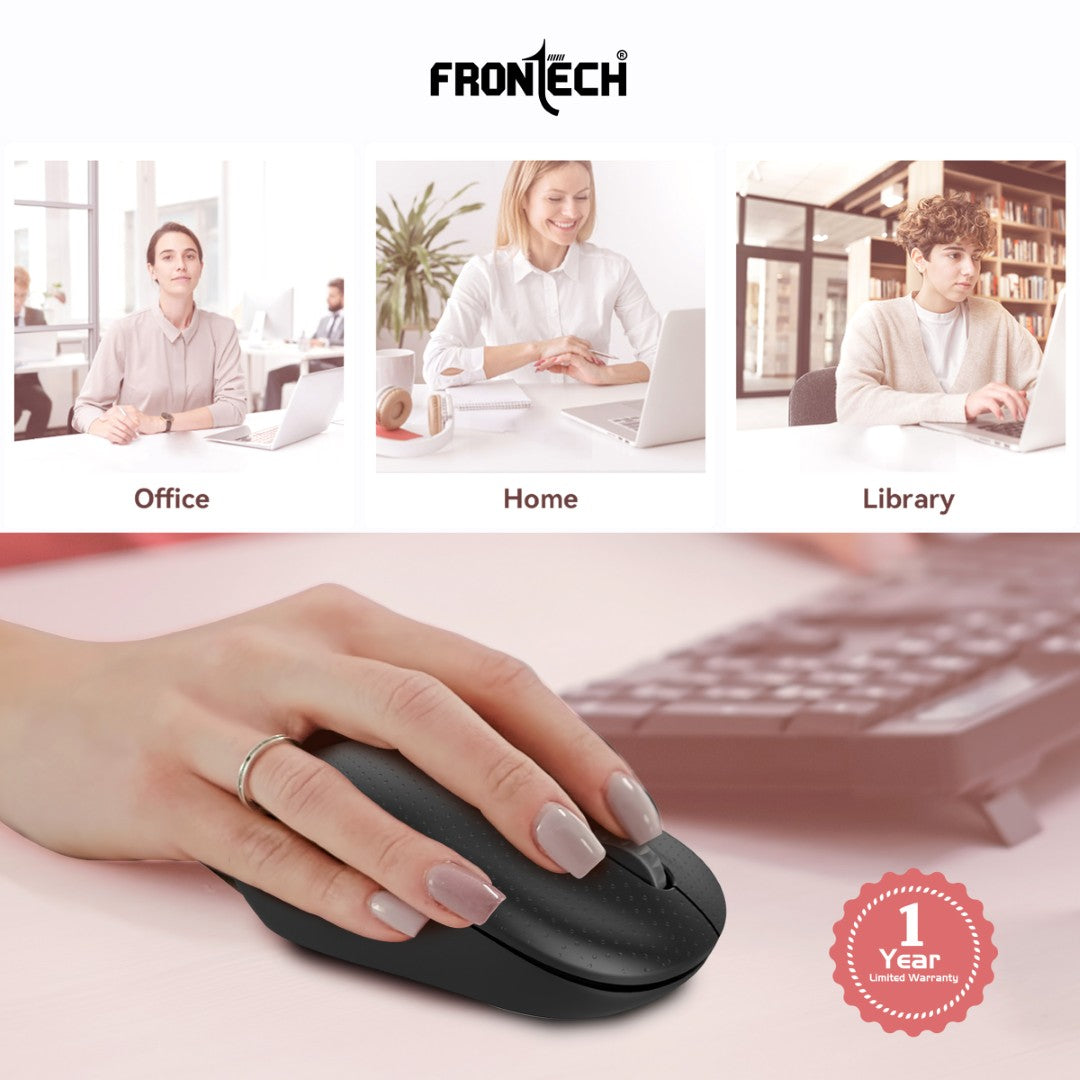 Frontech Wireless Optical Mouse 1600 DPI (MS-0041) Frontech Wireless Optical Mouse 1600 DPI (MS-0041)